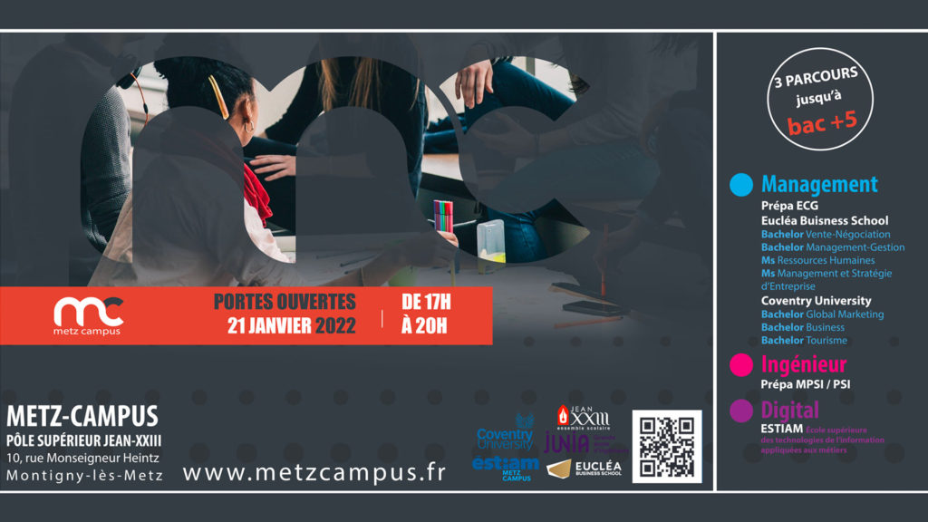 Journées Portes Ouvertes Metz Campus